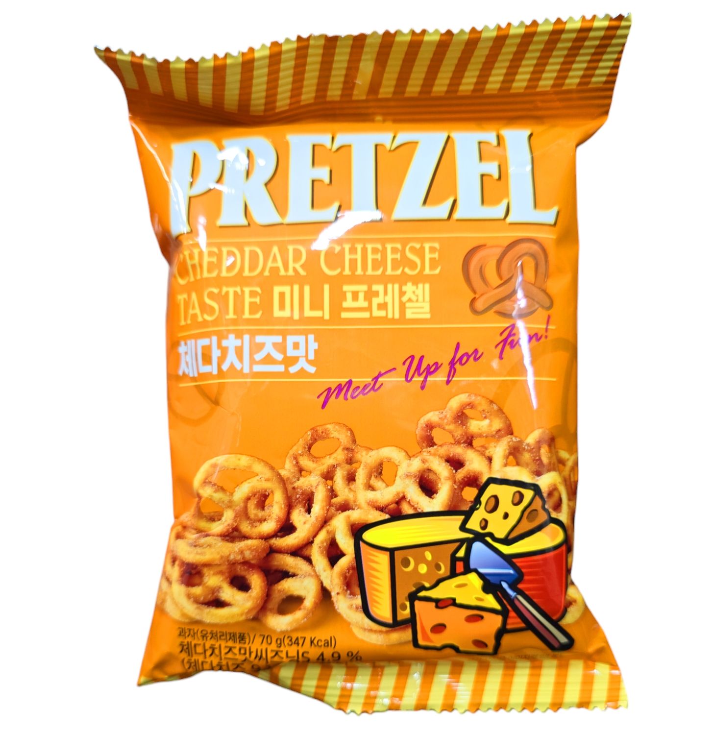 SAMJIN PRETZEL CHEDDAR CHEESE 70G