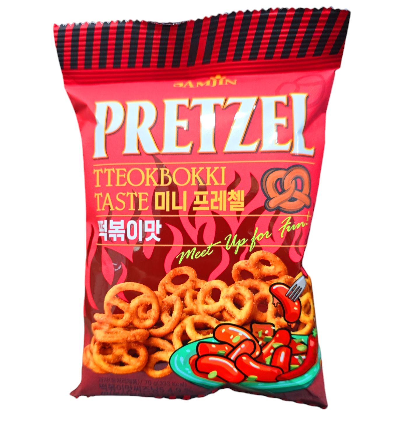 SAMJIN PRETZEL TTEOKBOKKI TASTE 70G