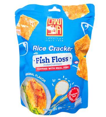 Chao Sua Rice Cracker - Fish Floss 80g