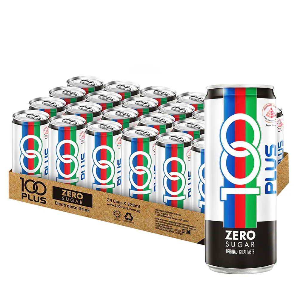 100 PLUS Zero Sugar 325mL 24s