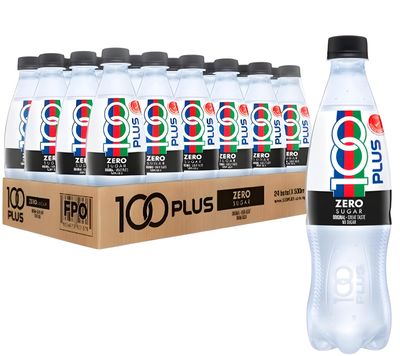 100 PLUS Zero Sugar 500mL 24s