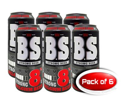 BS Strong Beer 490mL 6s