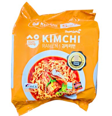 Samyang Kimchi Ramen Noodles Soup 400g (5x80g)