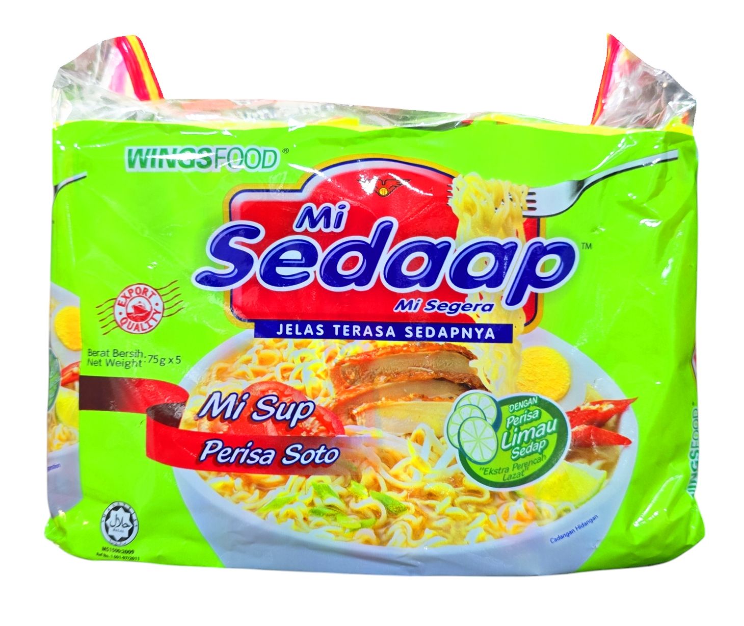 Mi Sedaap Mi Sup Perisa Soto 375g (5x75g)