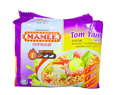 Mamee Spicy Tom Yam Instant Noodles 440g (5x88g)