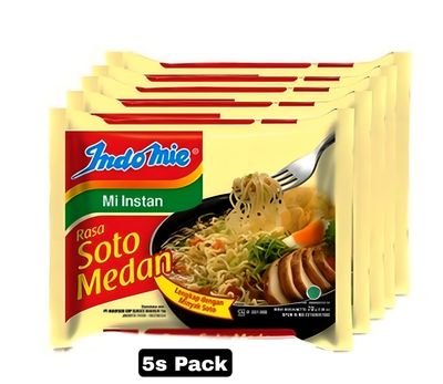 Indomie Soto Medan 5s Pack 350g (5x70g)