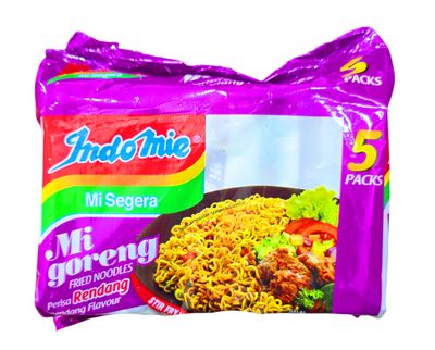 Indomie Fried Noodle Rendang Flavour 400g (5x80g)