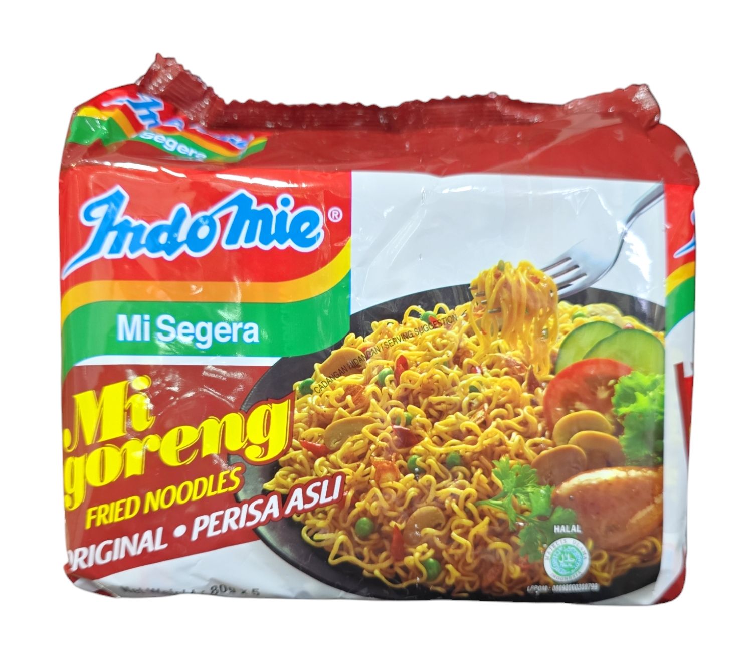 Indomie Mi Segera Fried Noodles Original  400g (5x80g)