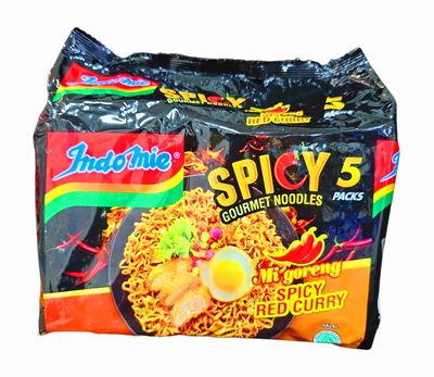 Indomie Spicy Red Curry Flavour 450g (5x90g)
