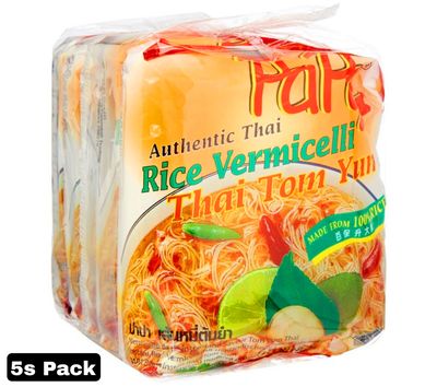 Papa Instant Rice Vermicelli Thai Tom Yum 275g (5x55g)