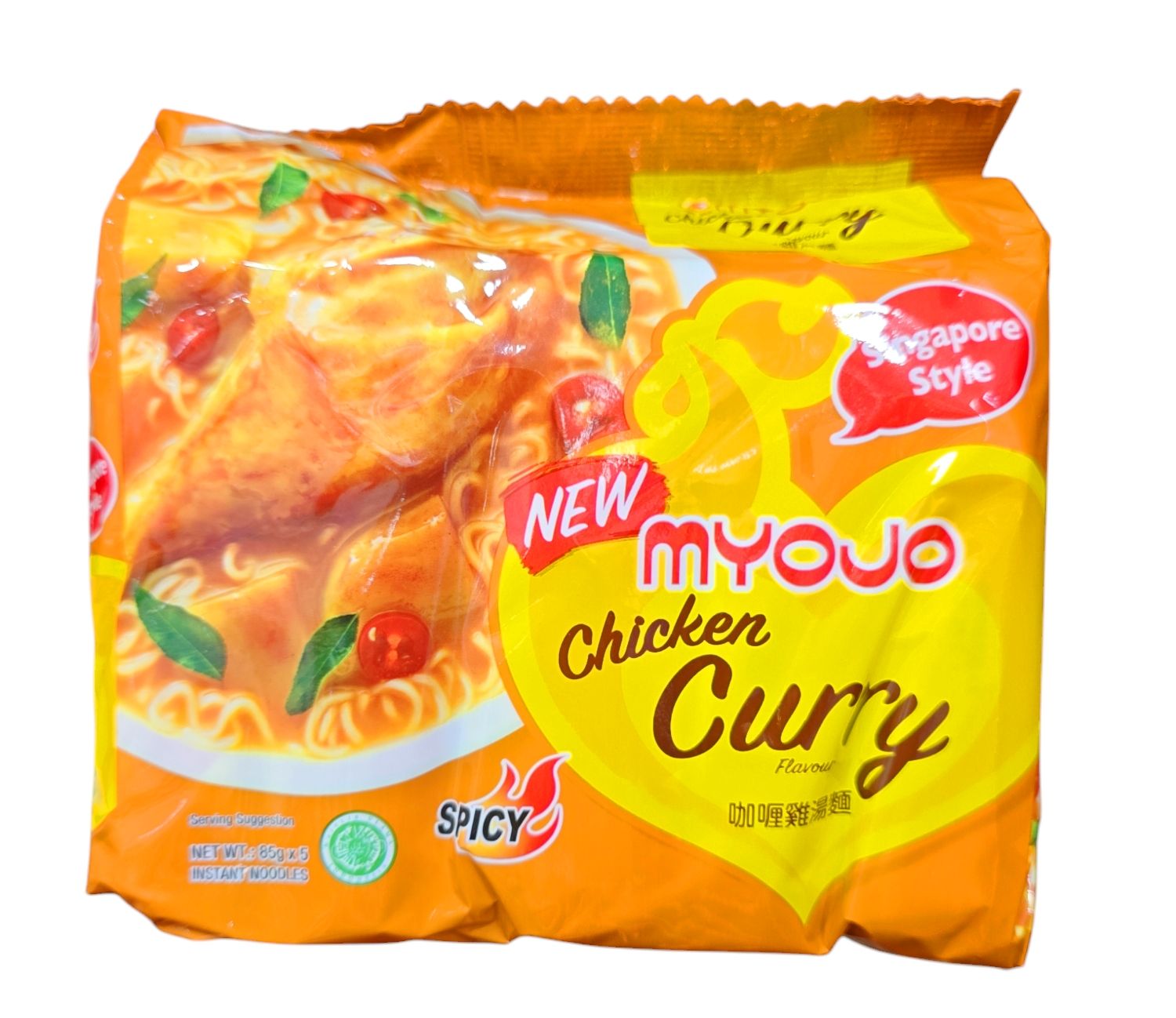 Myojo Chicken Curry Spicy Flavour 425g (5x85g)