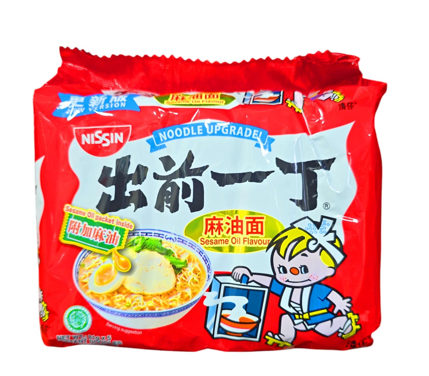 Nissin Sesame Oil Flavour 405g (5x81g)