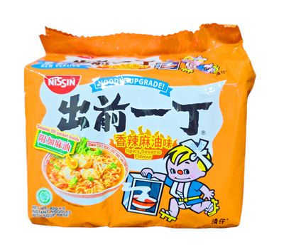 Nissin Noodles Spicy Sesame Flavour 410g (5x82g)