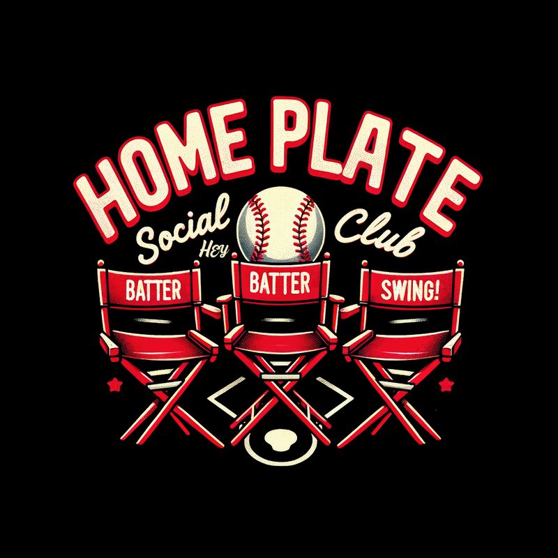 Baseball Homeplate Social Club