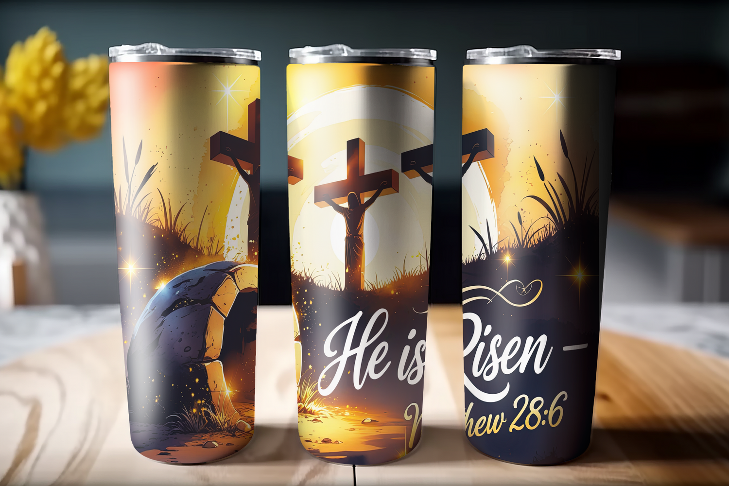 3 Crosses He is Risen