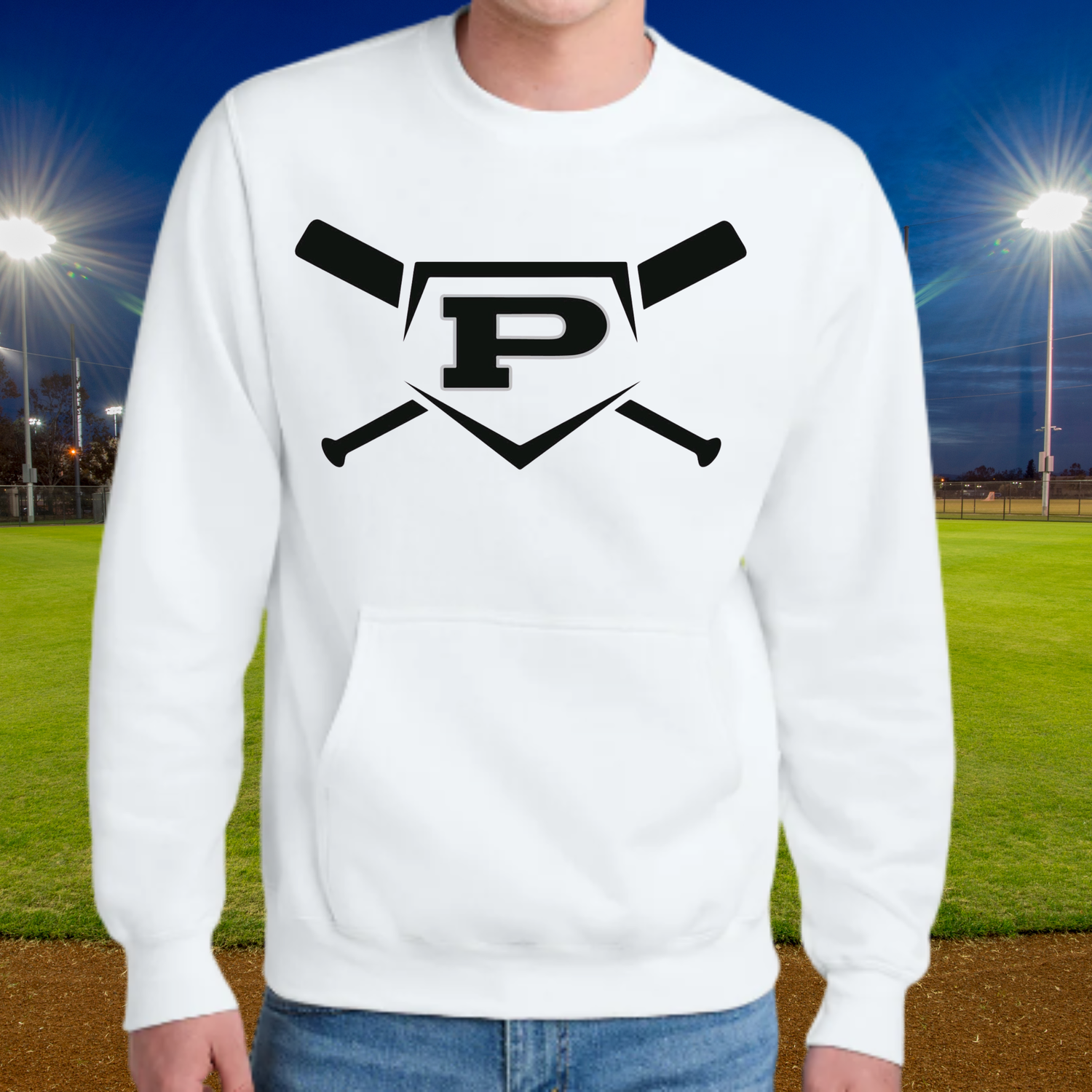 Prosper Fleece Crewneck Pocket Sweatshirt