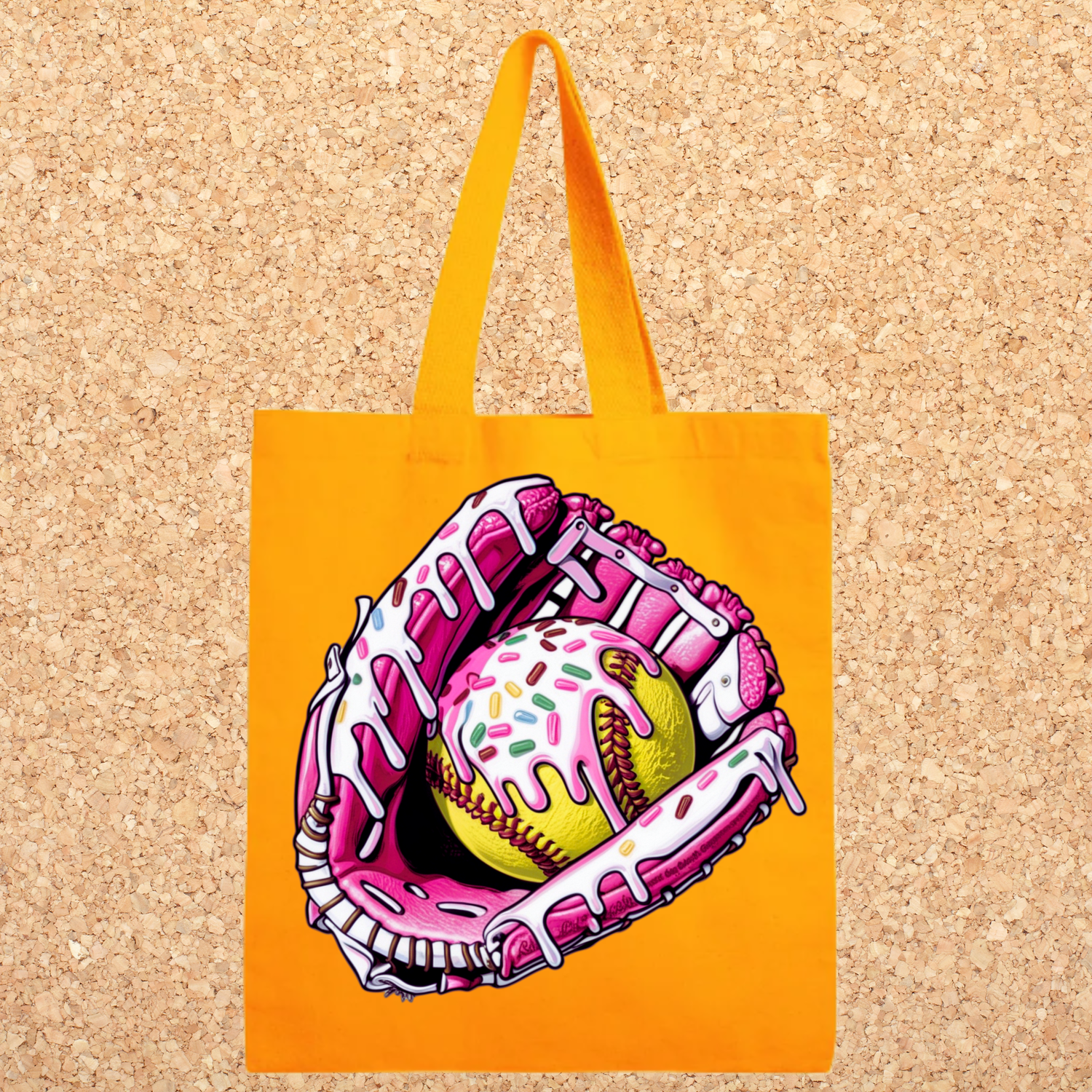 Softball glove Tote bag