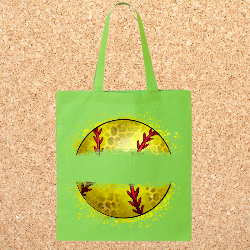 Softball Personalized Tote bag