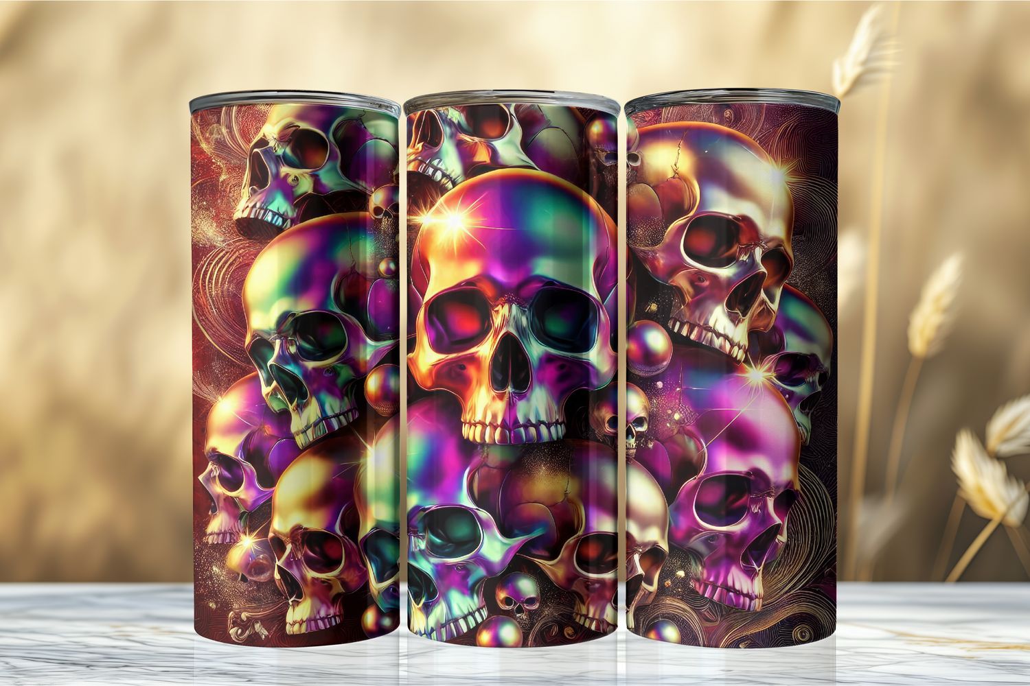 Metallic Skulls