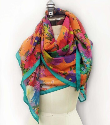St. Tropez Silk Scarf