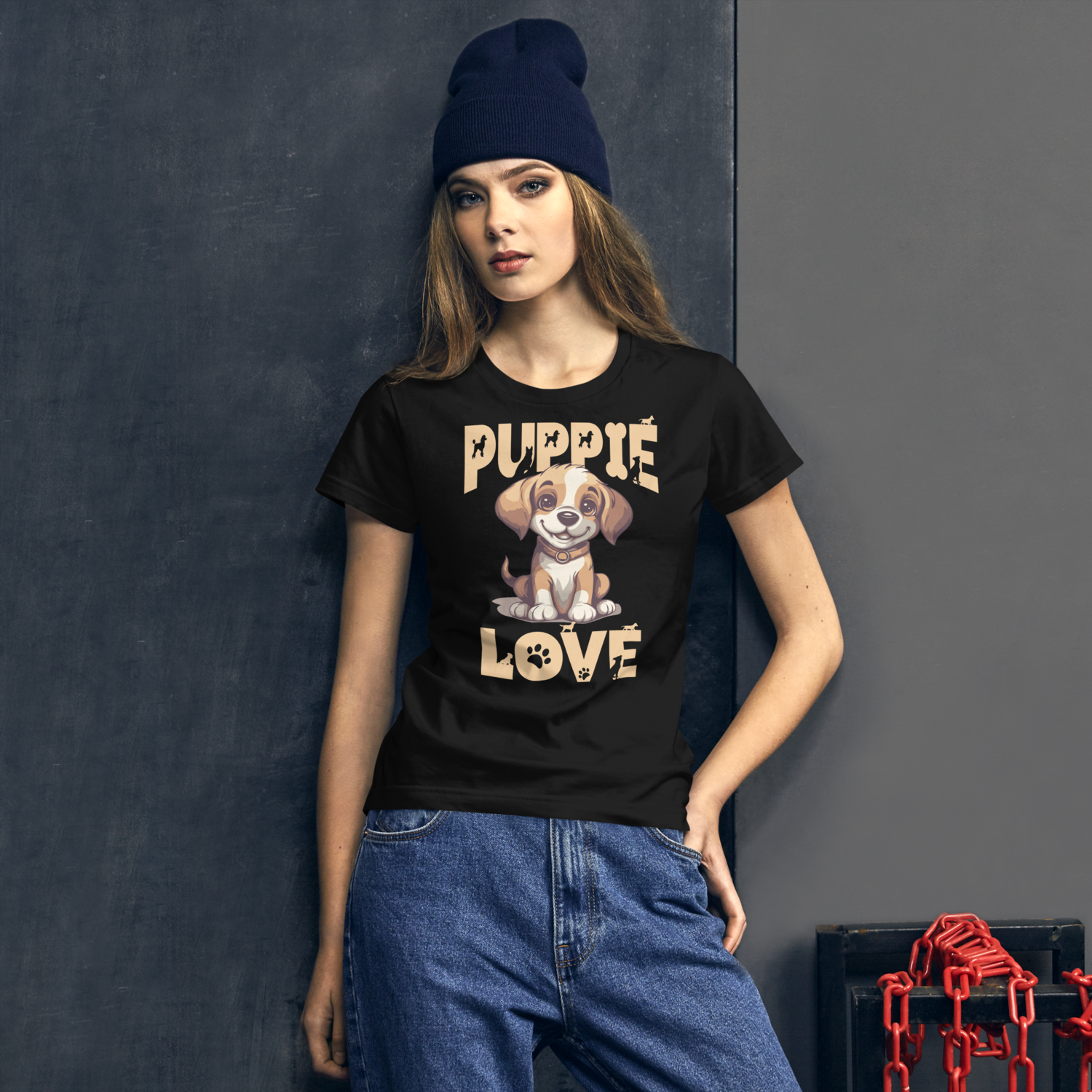 PuppieeLove Women&#39;s Short Sleeve T-shirt
