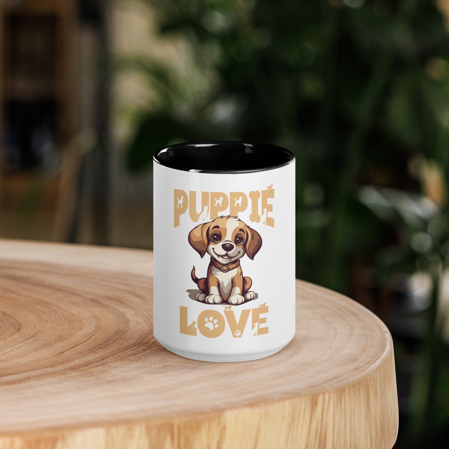 PuppieeLove Mug with Color Inside