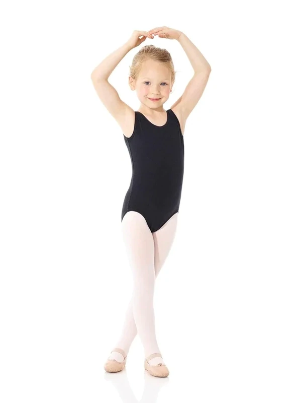 Mondor Sleeveless Cotton Dance Leotard - Girls Mondor Sleeveless Cotton Dance Leotard - Girls