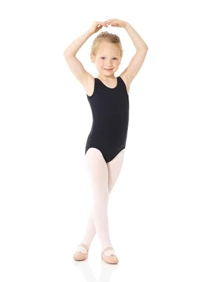 Mondor Sleeveless Cotton Dance Leotard - Girls Mondor Sleeveless Cotton Dance Leotard - Girls