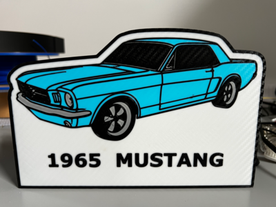 Mustang (1965) Light Box Design Files inc. Fusion 360