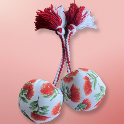 Pohutukawa Themed poi