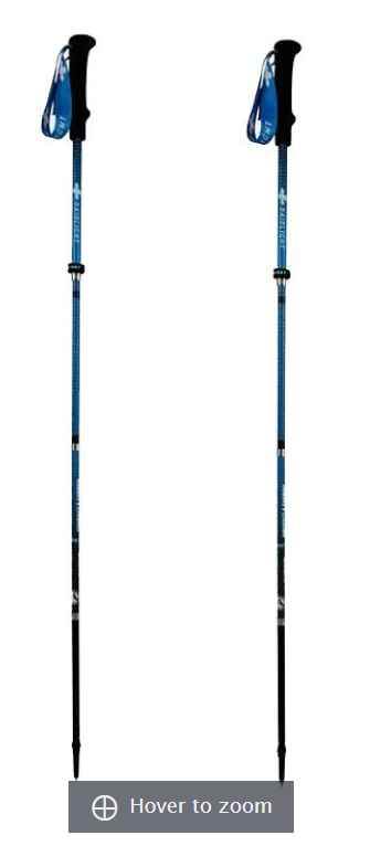 Raidlight folding Z Poles Compact  - Black