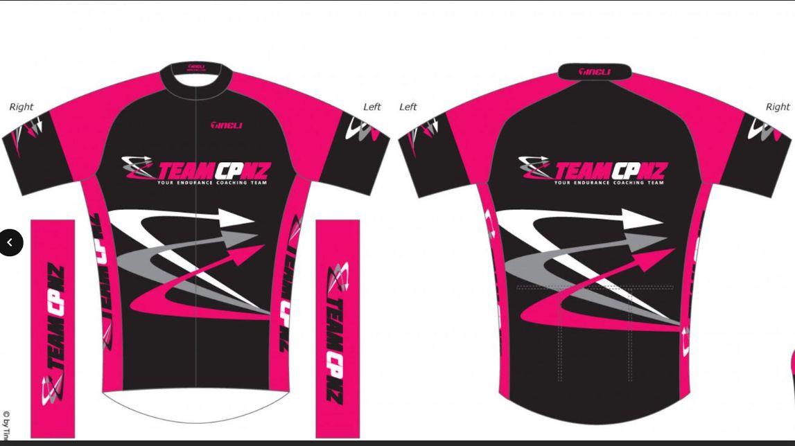Team CPNZ Pink Cycling Top