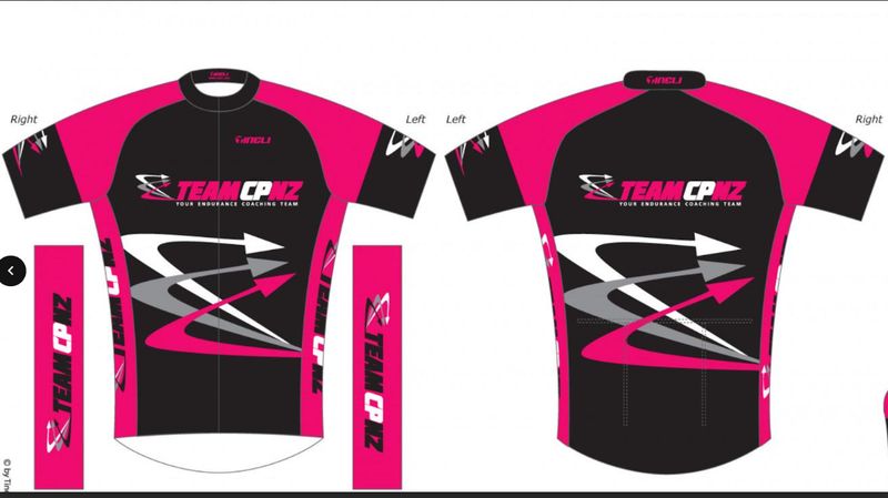 Team CPNZ Pink Cycling Top