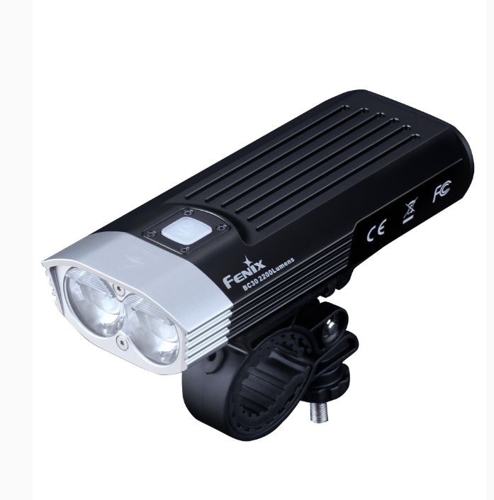 Fenix - Bike Light BC30 V2.0 (2,200 lumens), black