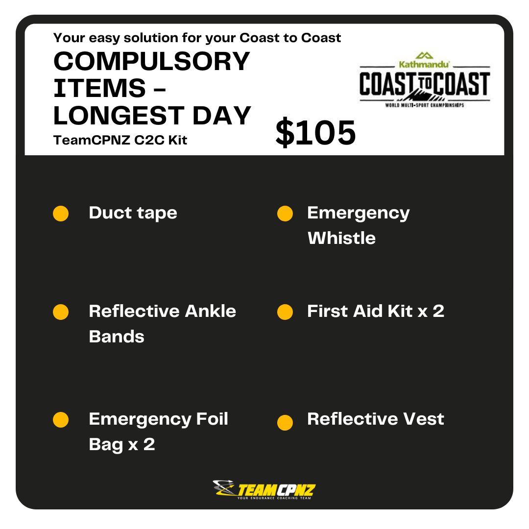 Coast to Coast Longest Day — Mandatory Gear Double-Up Essentials Kit