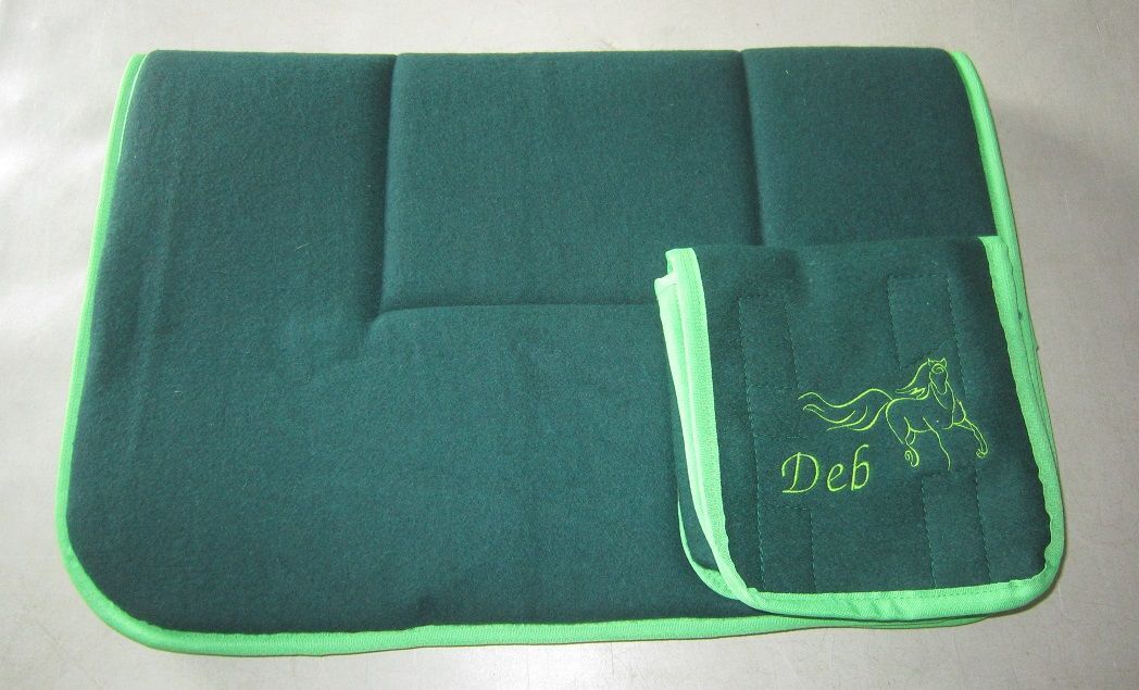 Saddle Blankets Kersey Wool with Pockets