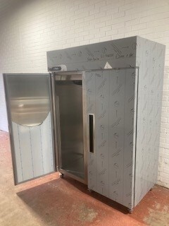 Foster Xtra 1300L upright double door freezer