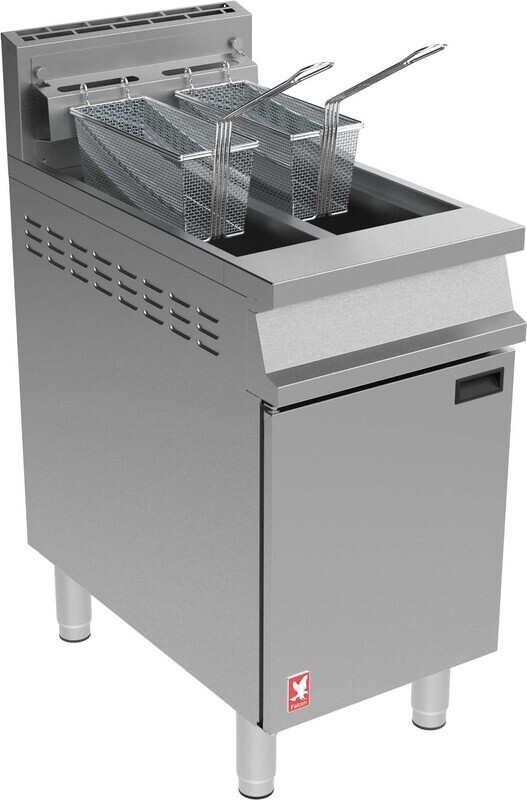 Falcon G3845 twin pan gas fryer