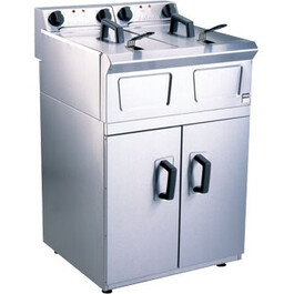 Falcon Pro-Lite LD48 2 x 6 Kw electric freestanding twin tank fryer