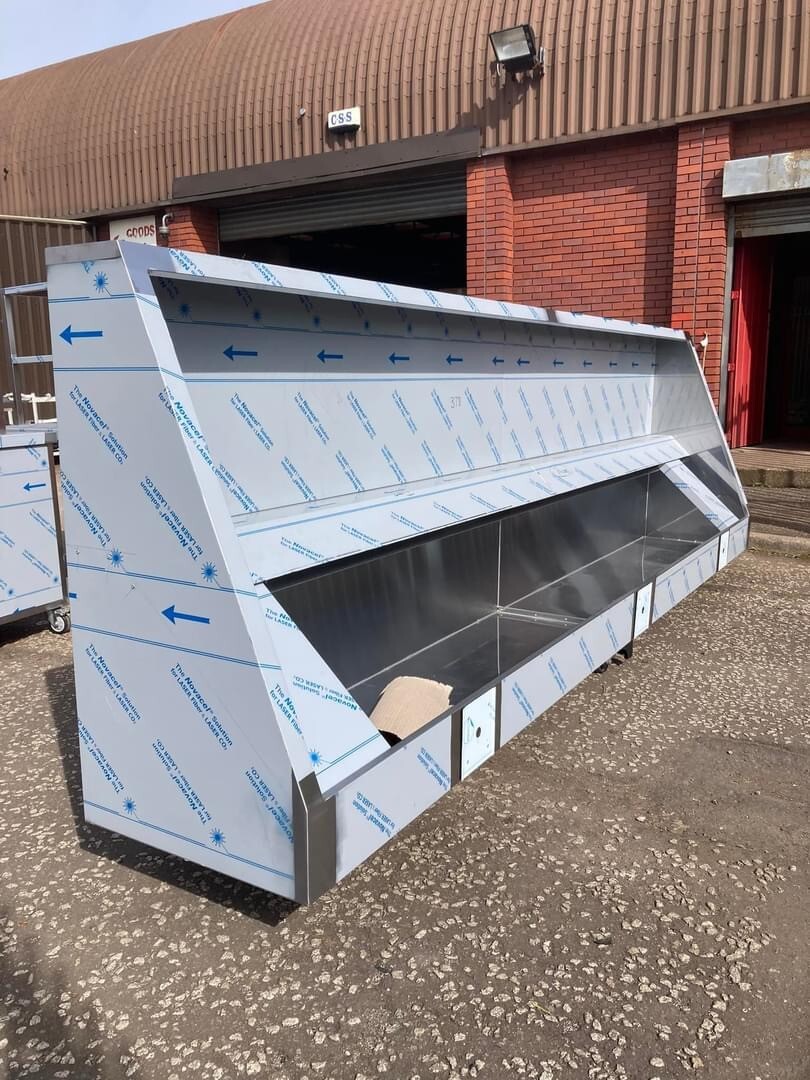 Bespoke extract canopies and ventilation on request