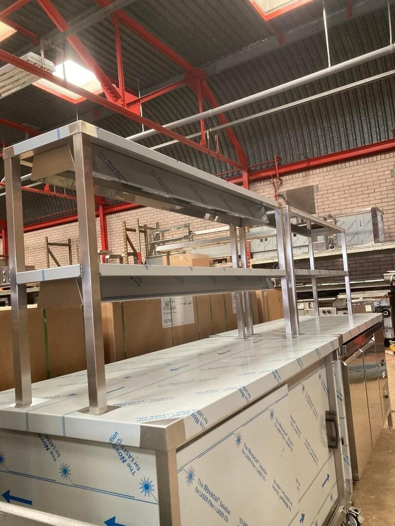 Bespoke heated gantries and hot cupboards