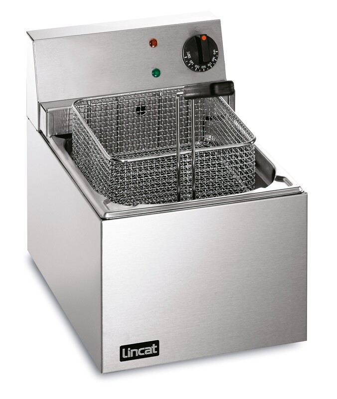 LDF - Lynx Electric Counter-top Single Tank General Purpose Fryer – 1 Basket – W 270 mm – 3.0 kW