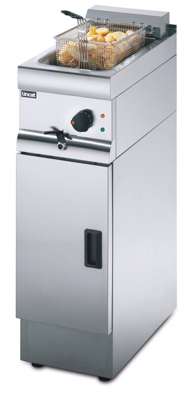 Lincat J9 - Silverlink Electric Free-standing Single Tank Fryer – 1 Basket – W 300 mm – 9.0 kW