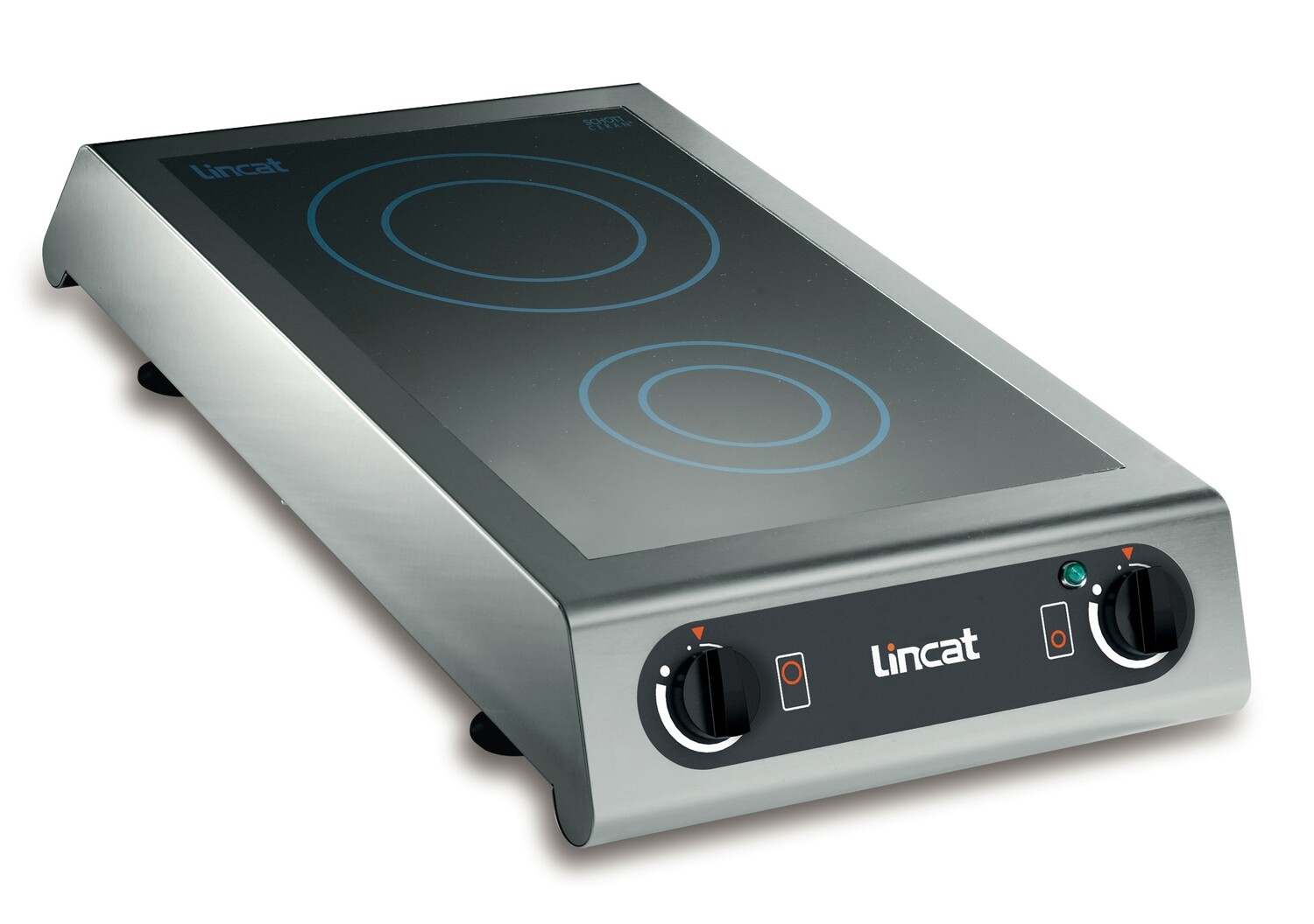 Lincat IH21 - Specialist Electric Counter-top Induction Hob – 2 Zones – W 350 mm – 3.0 kW