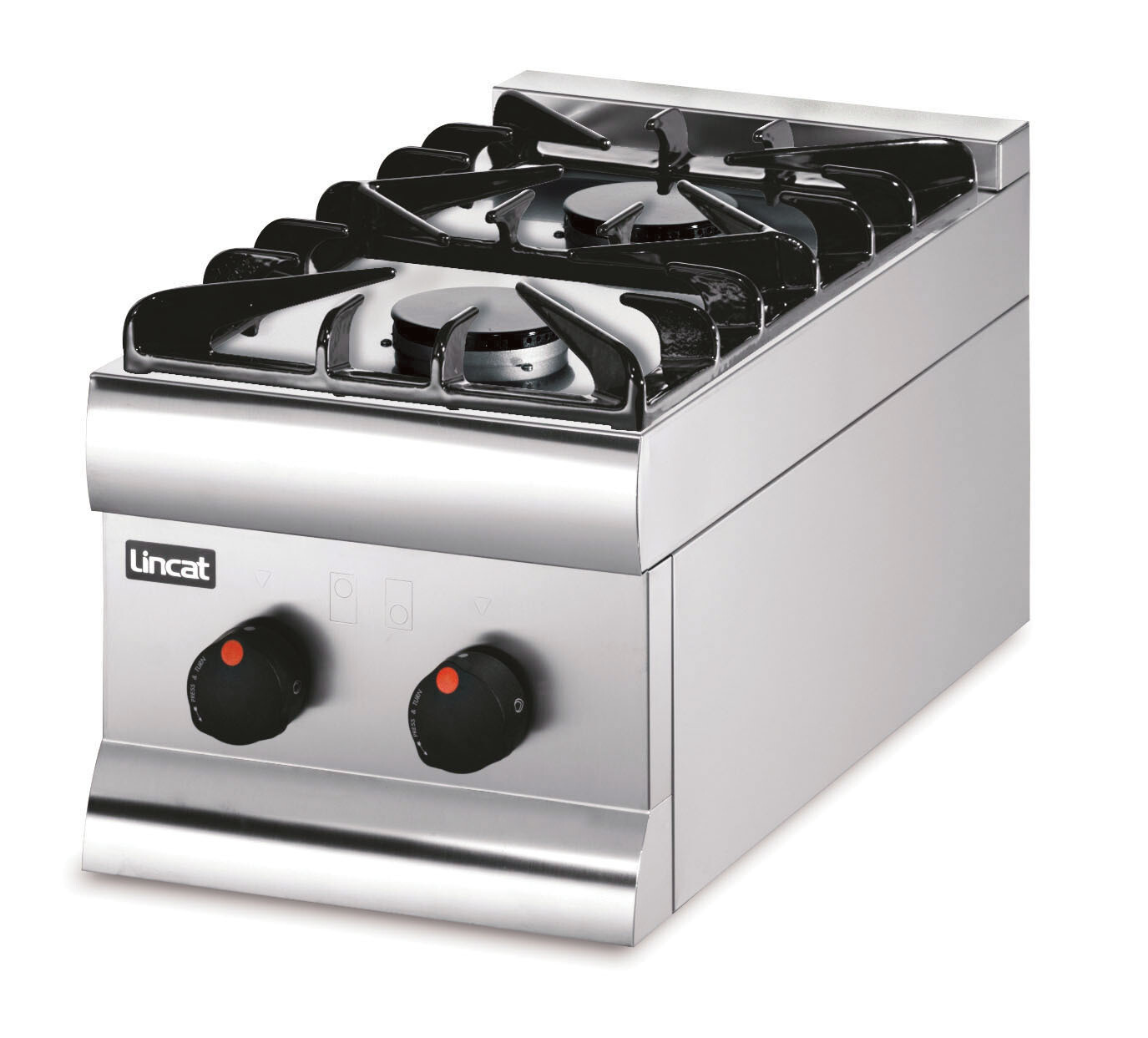 Lincat HT3/N - Silverlink Natural Gas Counter-top Boiling Top – 2 Burners – W 300 mm – 9.0 kW