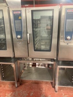 Rational 10 grid electric Self Cooking Centre combi oven and stand (Reconditioned)
