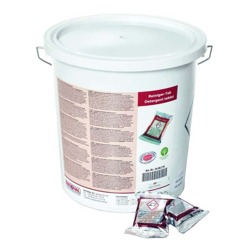 Rational 56.00.210 Red Care Cleaner/Detergent Tablets For iCombi Pro & Classic with Efficient CareControl (100 Per Pack)