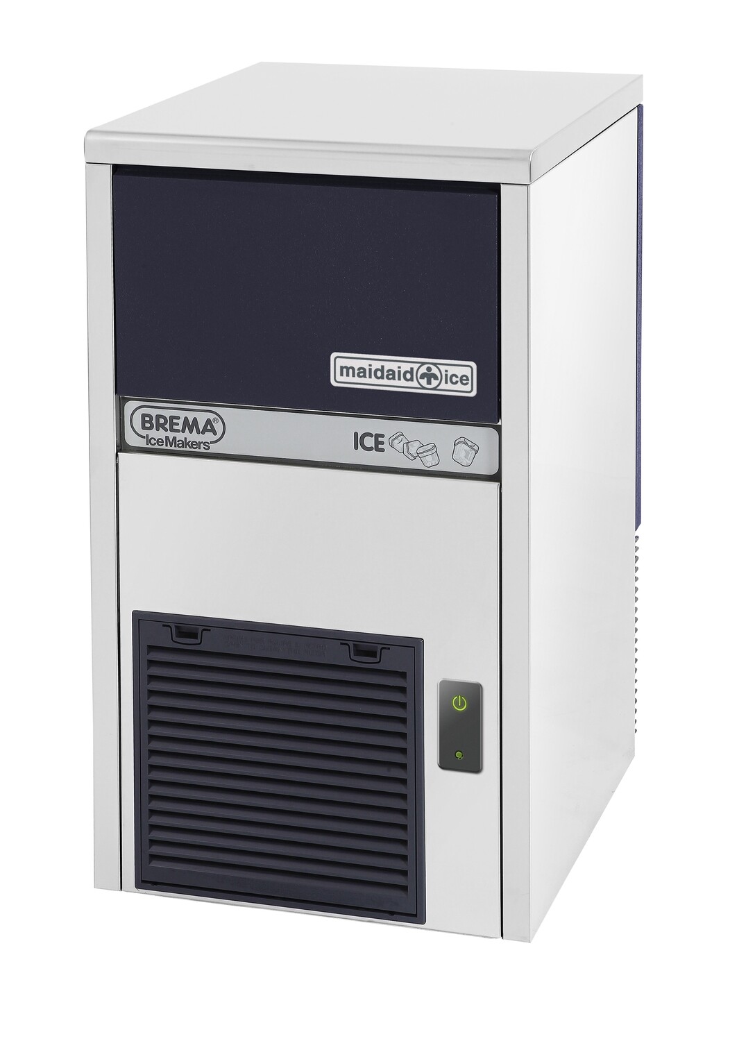 Maidaid Brema M30-10 HC DP ice cube maker (with drain pump)