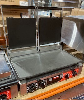 B GRADE Sirman PD Double Flat Panini Grill PD LL-LL T
