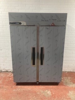 Foster Xtra 1300L upright double door freezer B grade